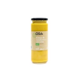 Crema de zanahoria y curcuma Bio 450g Carlota Organic