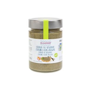 Crema sesamo (tahin) con algas bio 320g Algamar