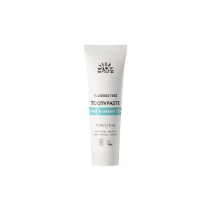 Dentifrico de menta y te verde bio 75ml Urtekram