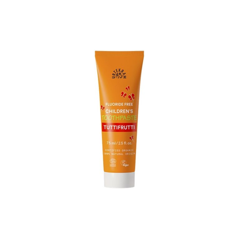Dentifrico de tutti frutti niños bio 75ml Urtekram