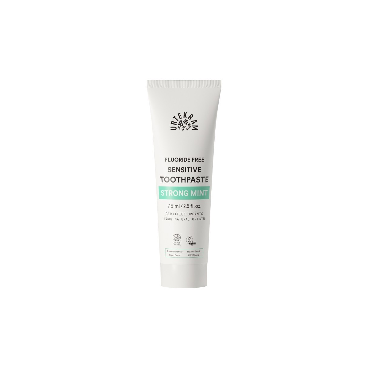 Dentifrico menta fuerte bio 75ml Urtekram
