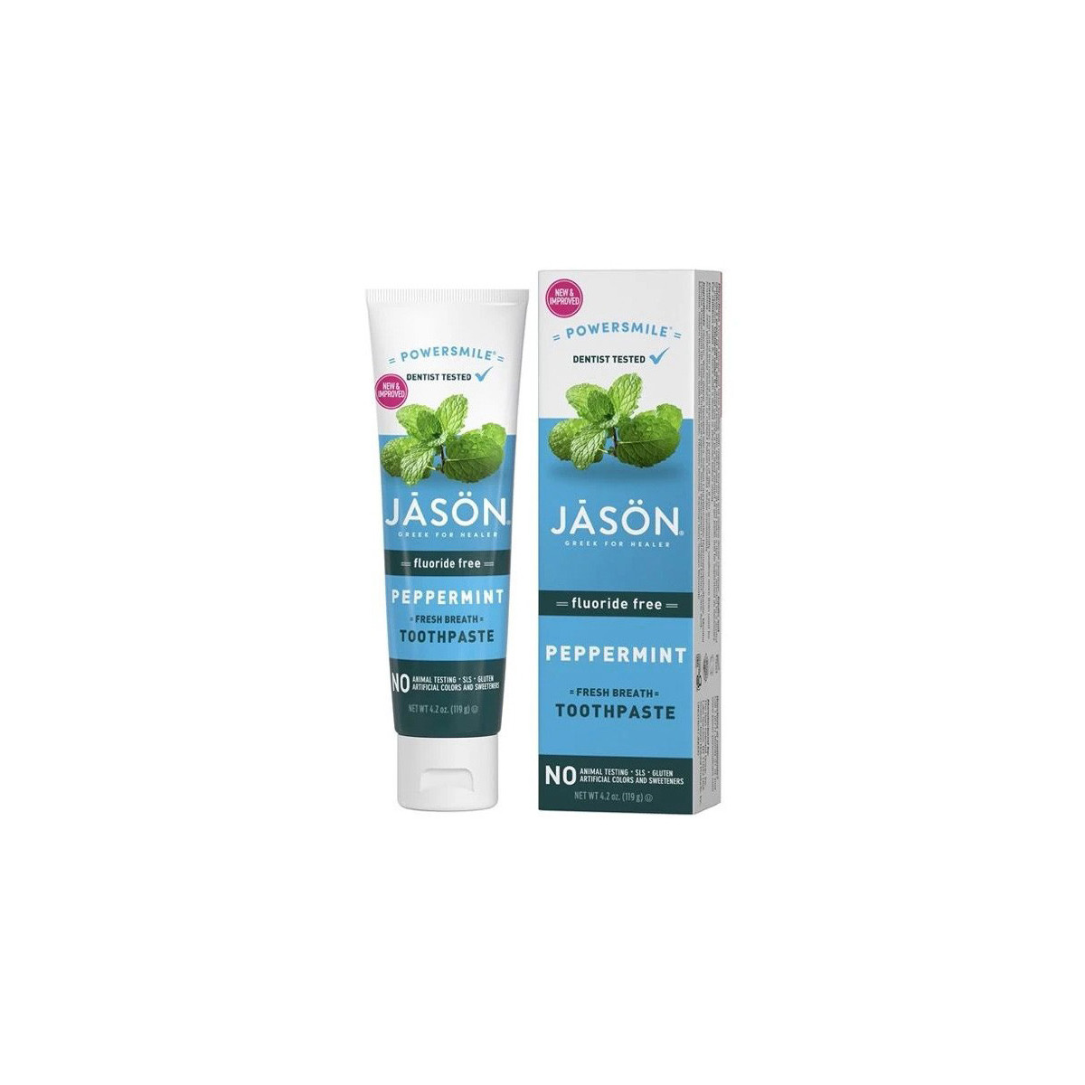 Dentifrico Power Smile Menta 119g Jason