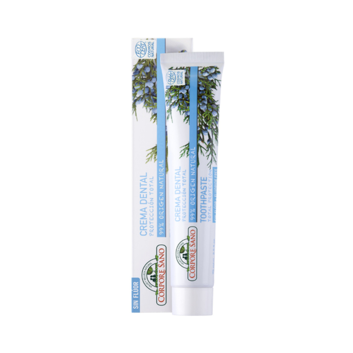 Dentrifrico proteccion total 100% natural 75ml Corpore Sano