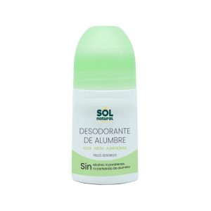Desodorante Roll On de Alumbre aloe y neem 75 ml Sol Natural