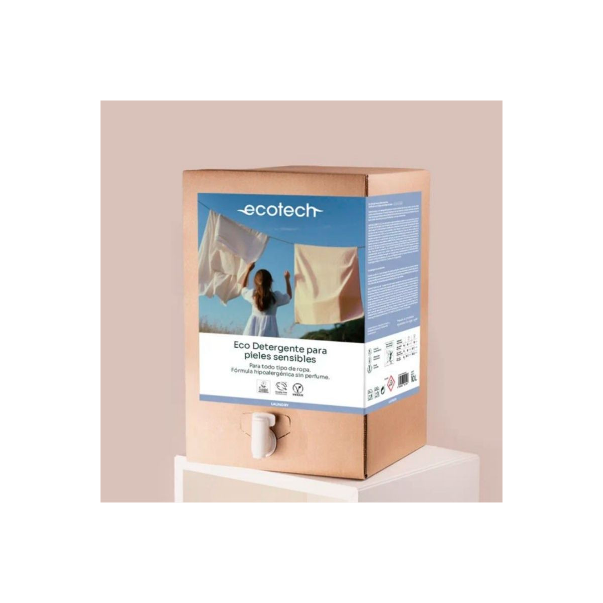 Detergente liquido ropa (Laundry)10L Ecotech