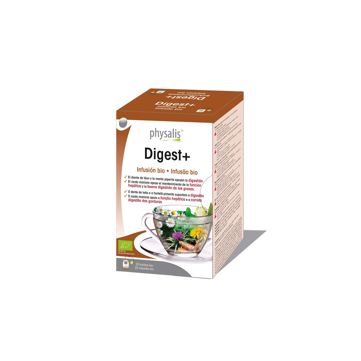 Digest infusion bio 20 filtros Physalis
