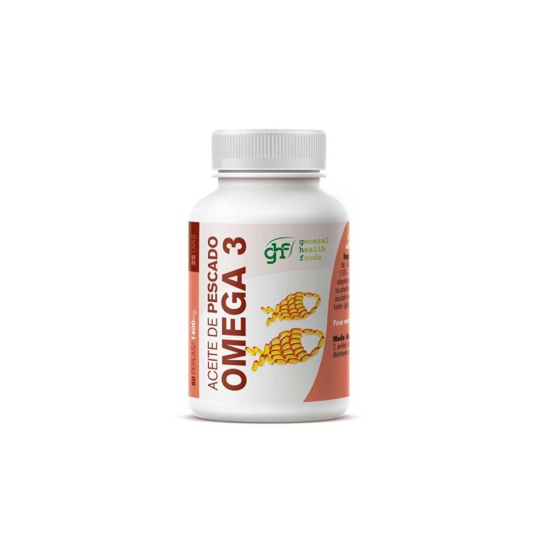 EPA Aceite de pescado Omega 3 1400mg 50 perlas GHF