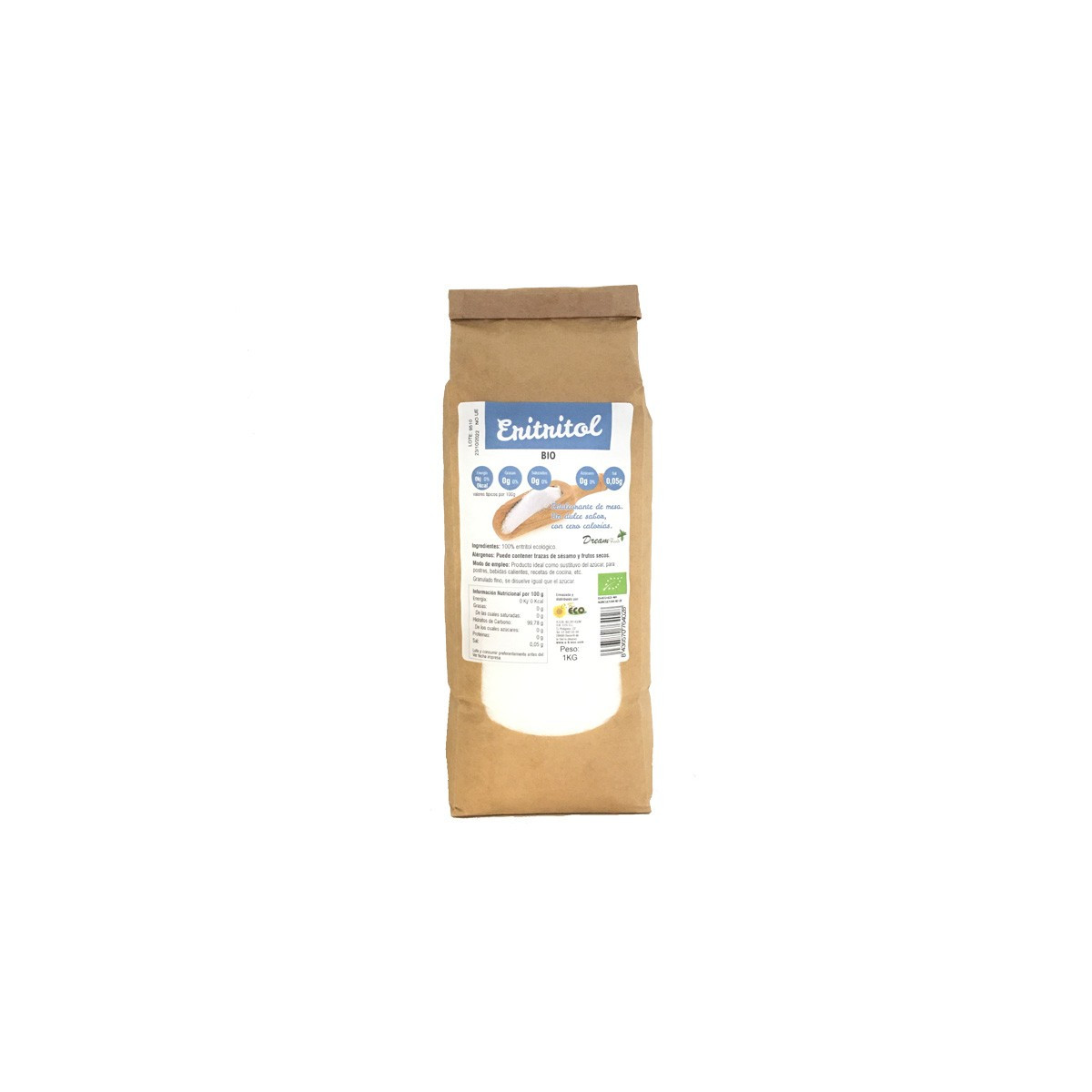 Eritritol bio 1kg Dream Foods