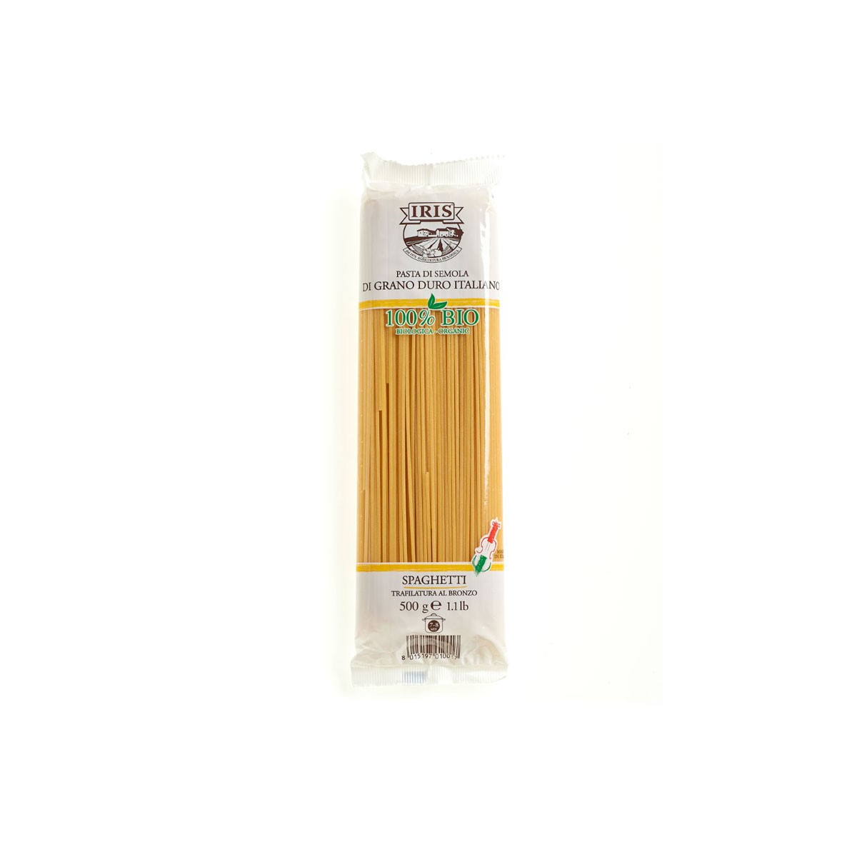 Espaguetis de trigo BIO 500 g IRIS
