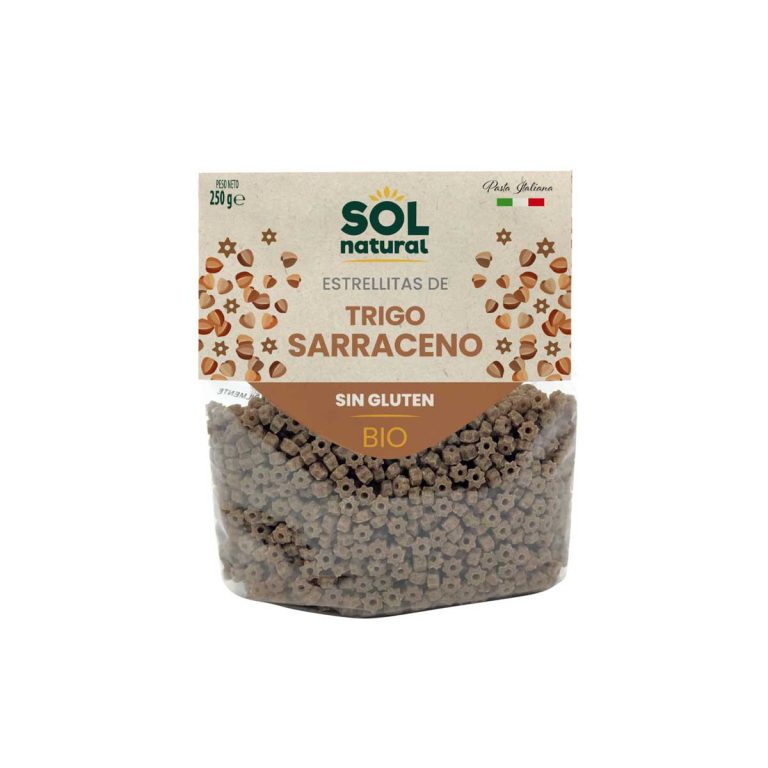 Estrellitas de trigo sarraceno s/g Bio 250g Sol Natural