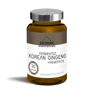 Fermented Ginseng Rojo Coreano 30 capsulas Bioserum Adaptogenius