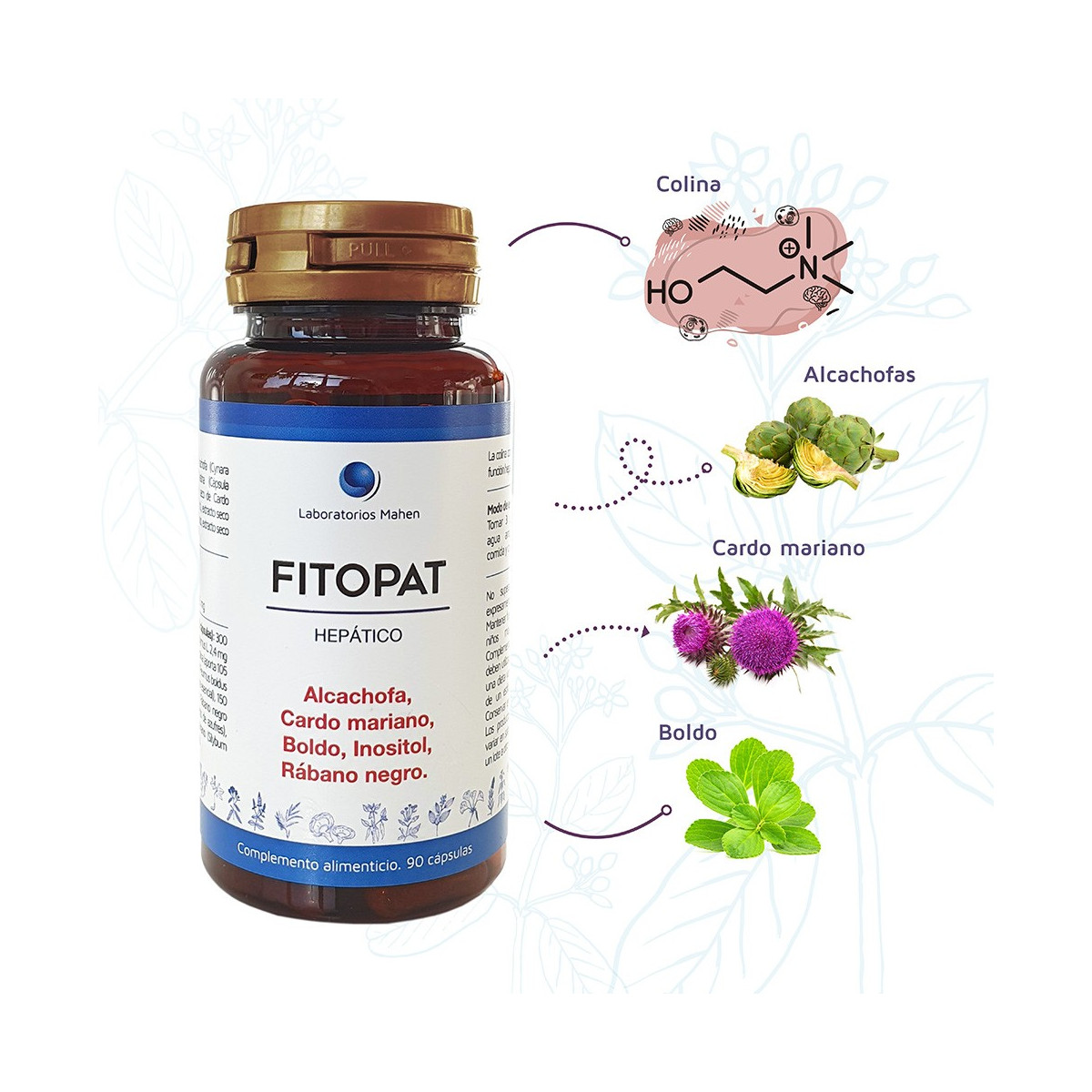 Fitopat (digestion) 90 capsulas Mahen