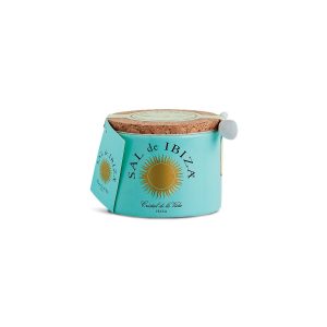 Flor de sal bote ceramica 150g Sal de Ibiza
