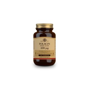 Folacin acido folico 400mcg 100 comprimidos Solgar