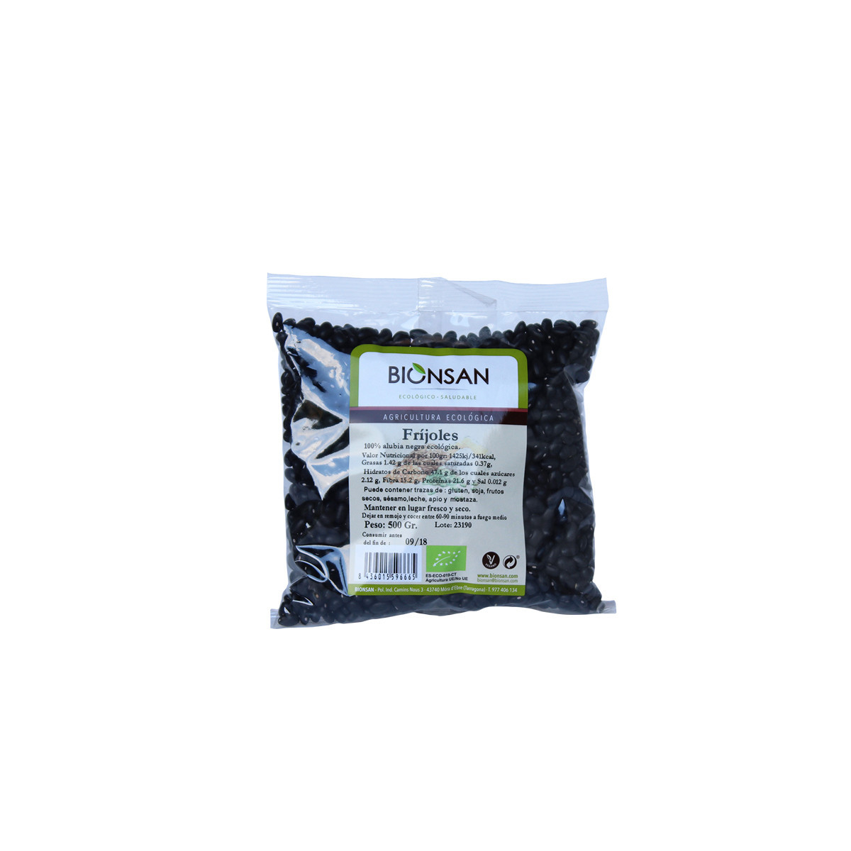 Frijoles bio 500g Bionsan