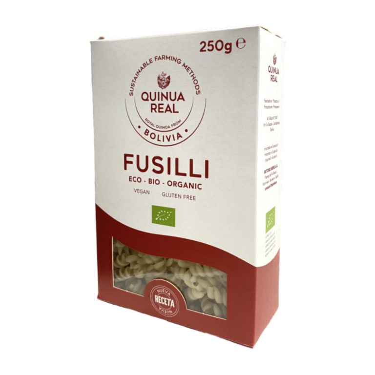 Fusilli de arroz y quinoa bio 250g Quinua Real