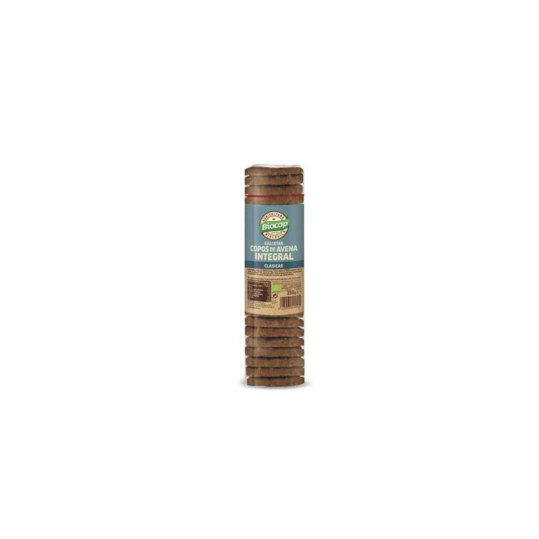 Galletas copos de avena integral Bio 250g Biocop