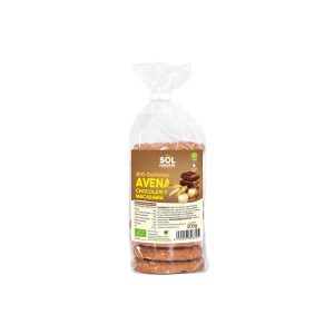 Galletas Avena Chocolate y Macadamia Bio 200g Sol Natural
