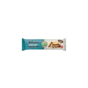 Galletas deliciosas rellenas de choco negro Bio 150g Biocop