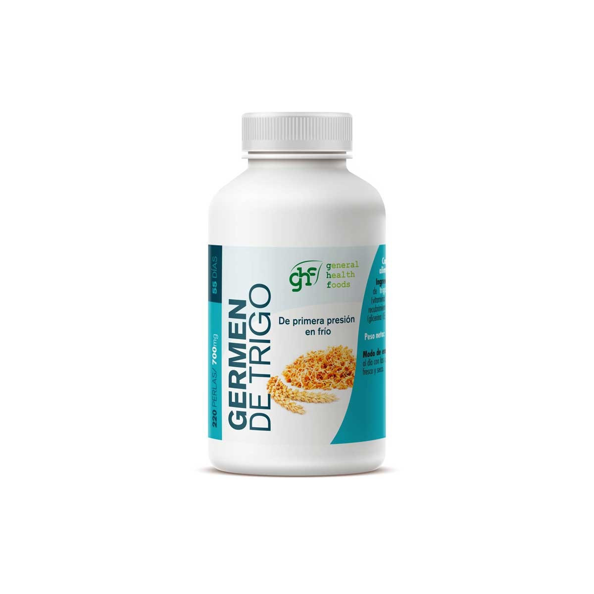 Germen de trigo 700mg 220 perlas GHF