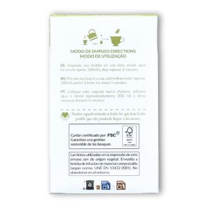Ginkgo Biloba Infusion Bio 20 filtros Artemis