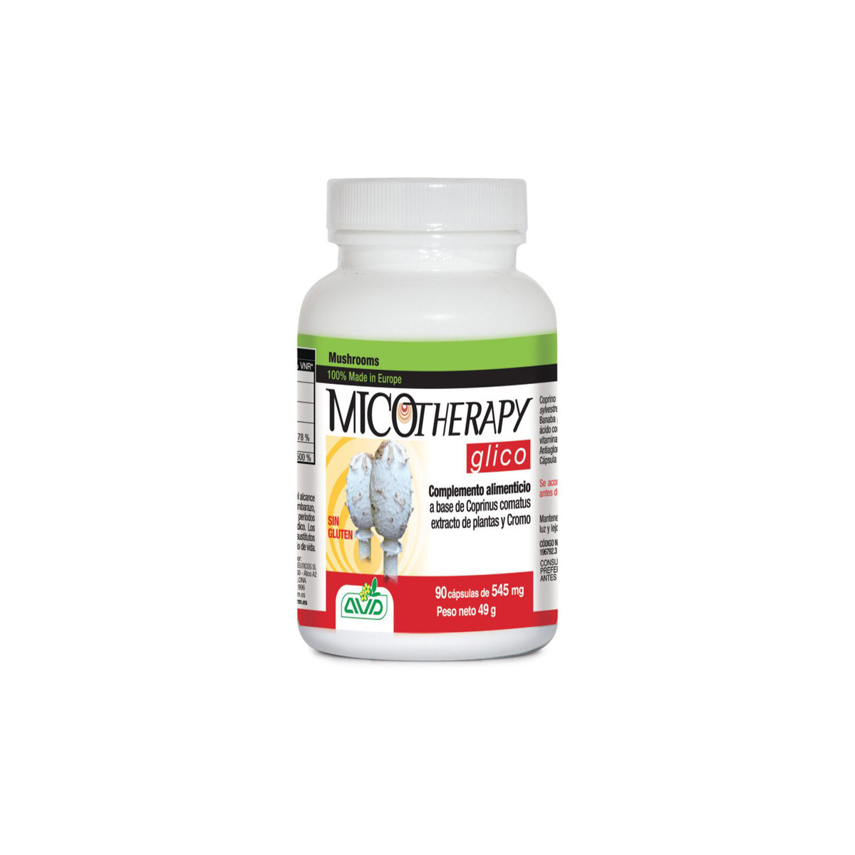 Glico 90 capsulas Bio Micotherapy AVD Reform