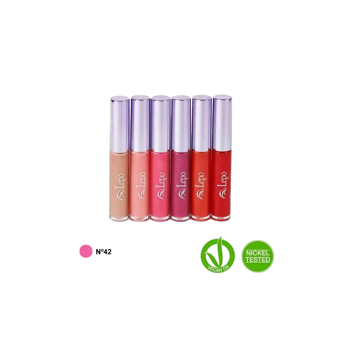 Gloss natural Nº 42 Rosa Lepo