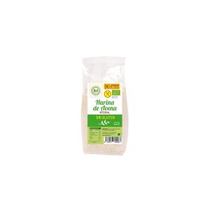 Harina de avena integral molida sin gluten bio 500g Sol Natural