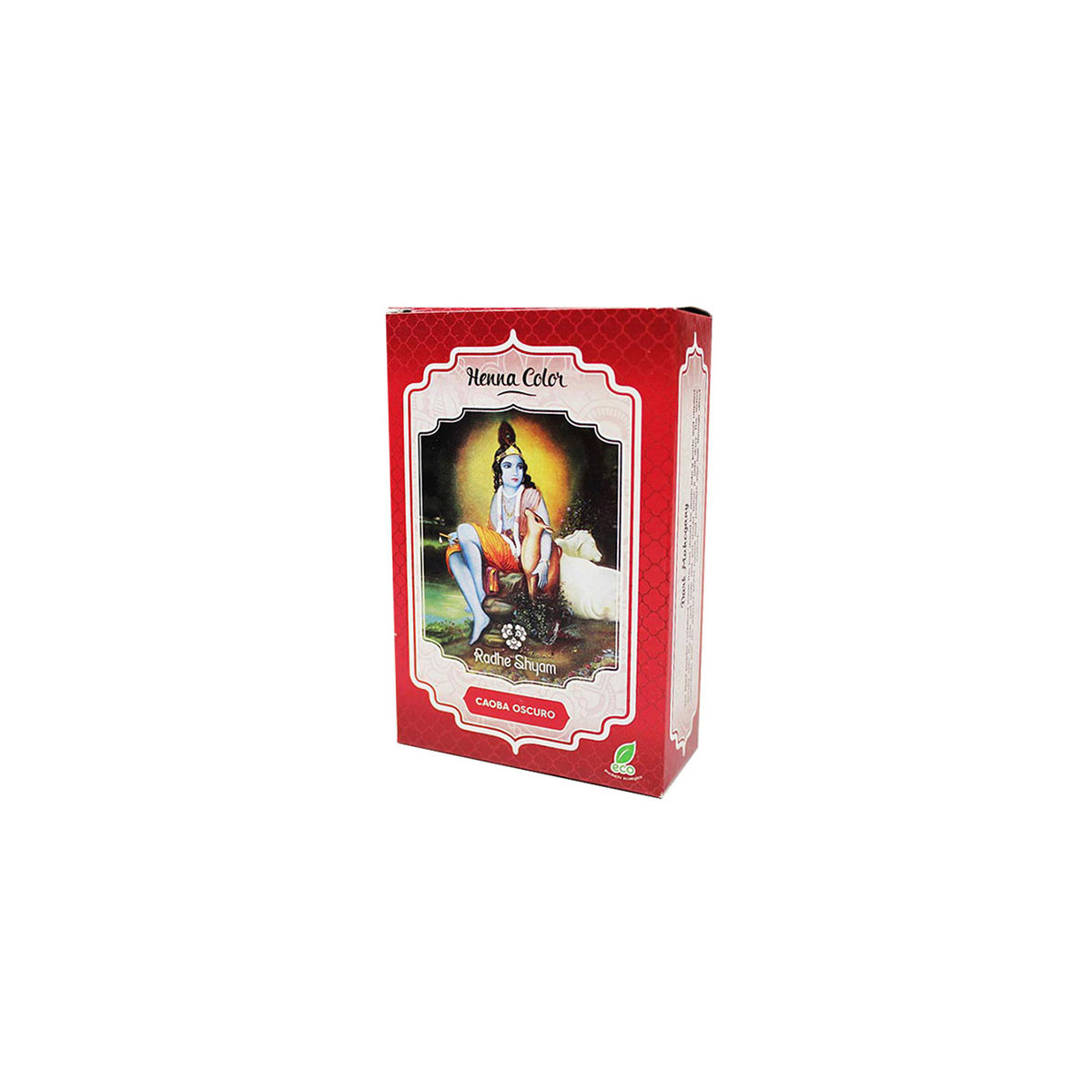 Henna caoba oscuro polvo 100 g Radhe Shyam