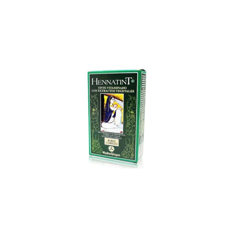 HennaTint 13 Rubio Cobrizo 60ml+60ml Radhe Shyam