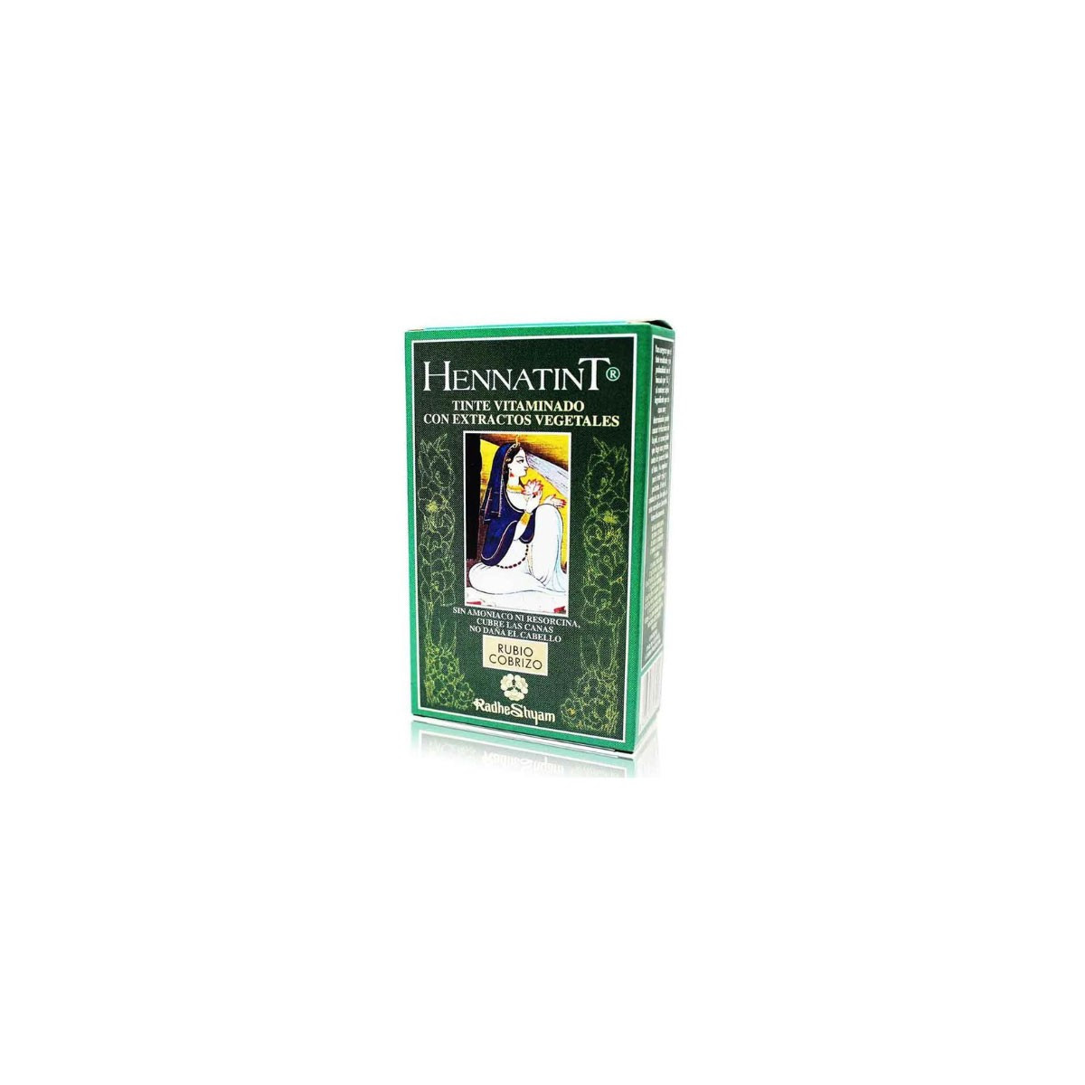HennaTint 13 Rubio Cobrizo 60ml+60ml Radhe Shyam
