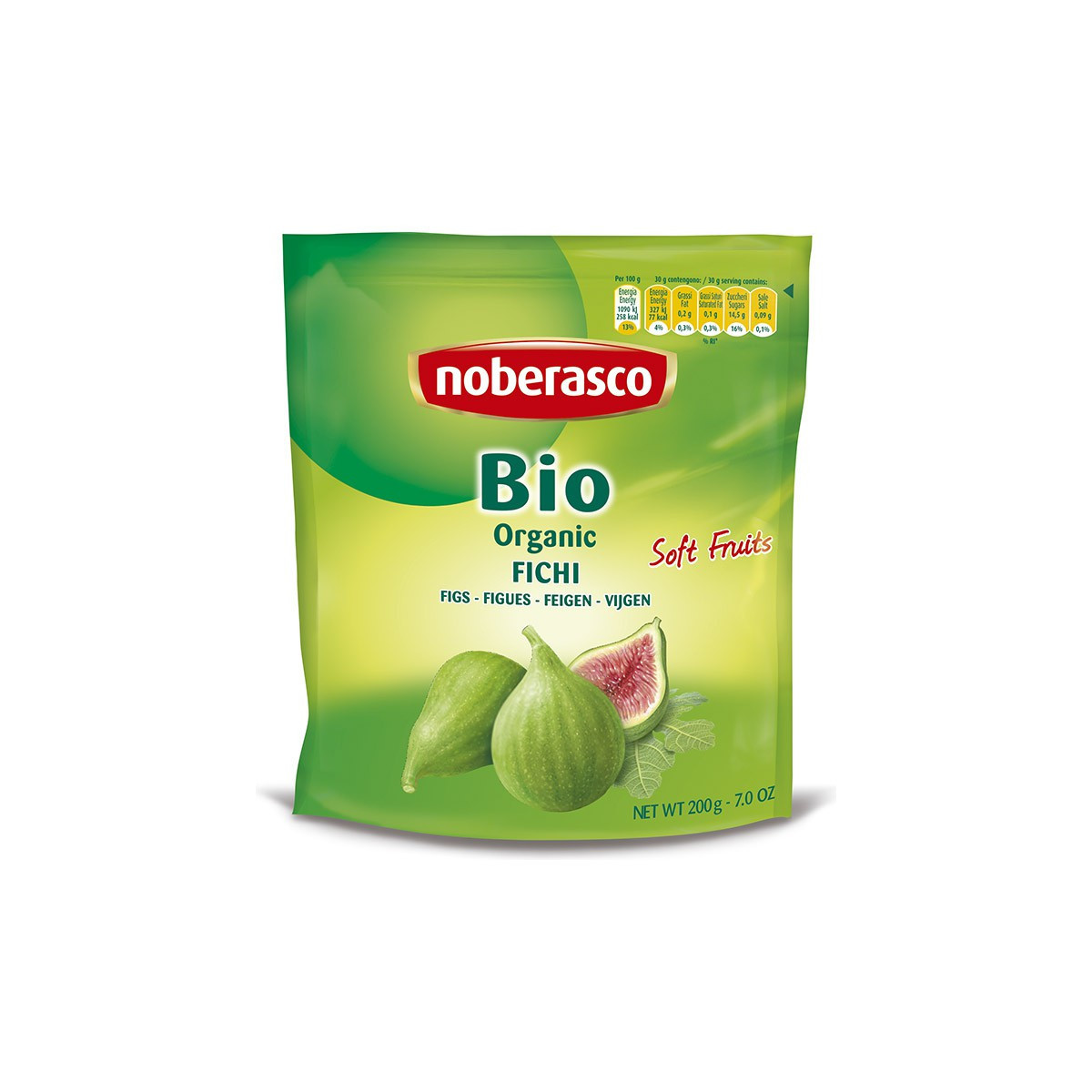 Higos blandos bio 200g Noberasco