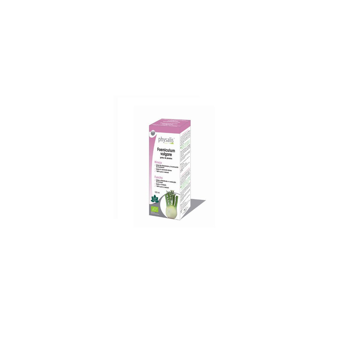 Hinojo (foeniculum vulgare) extracto hidroalcoholico bio 100ml Physalis