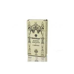 Incienso Jerusalem 50g y Carbones 10u Radhe Shyam