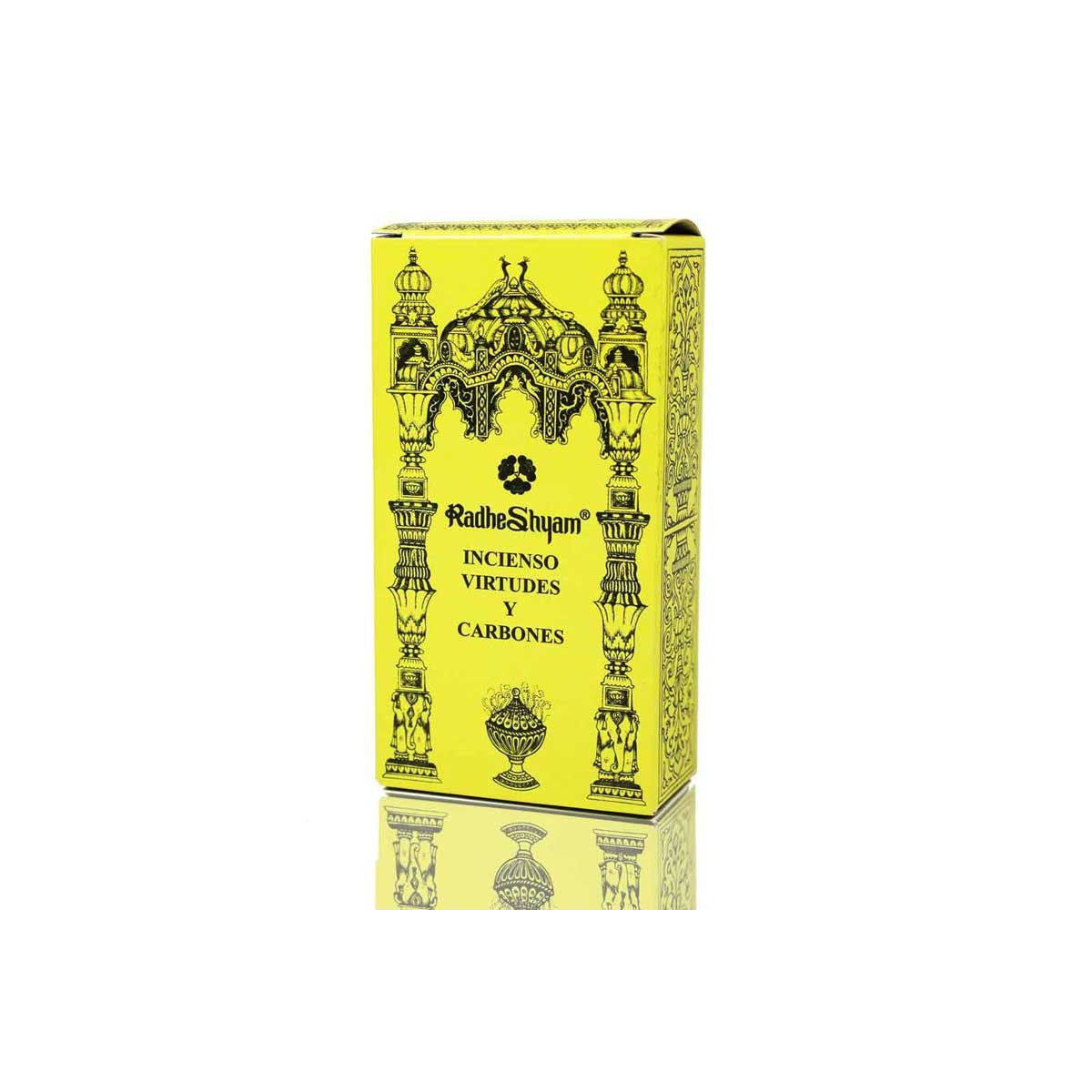 Incienso Virtudes 50g y Carbones 10u Radhe Shyam