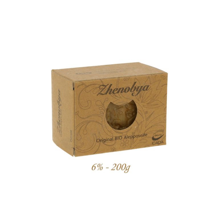 Jabon de Alepo 94% - 6% 200g Zhenobya