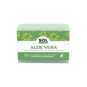 Jabon de aloe vera 100 g Sol Natural