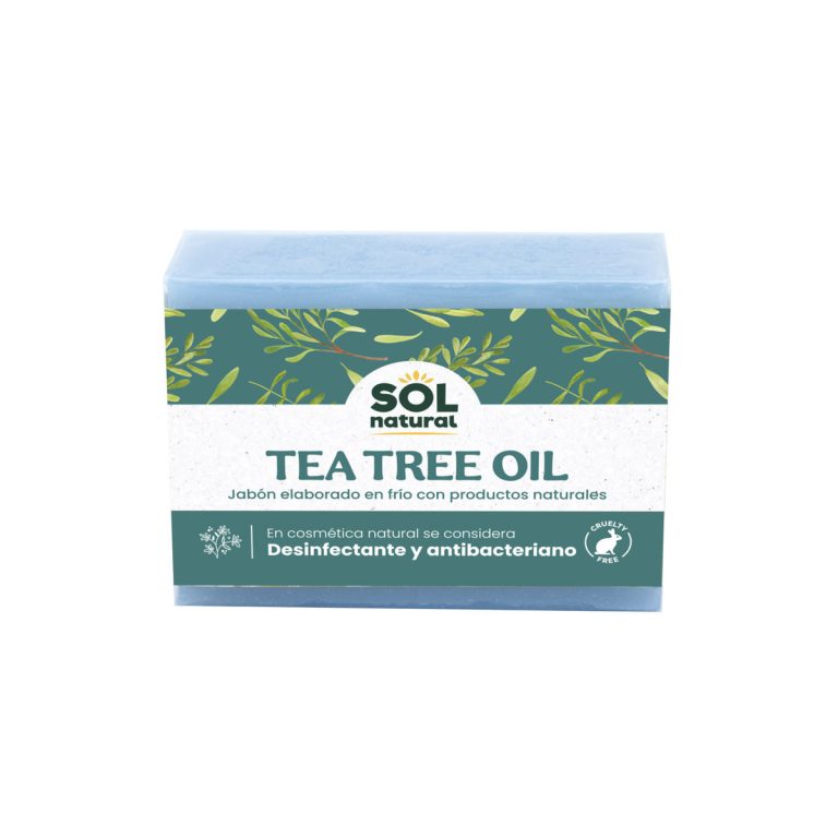 Jabon de arbol del te 100g Sol Natural