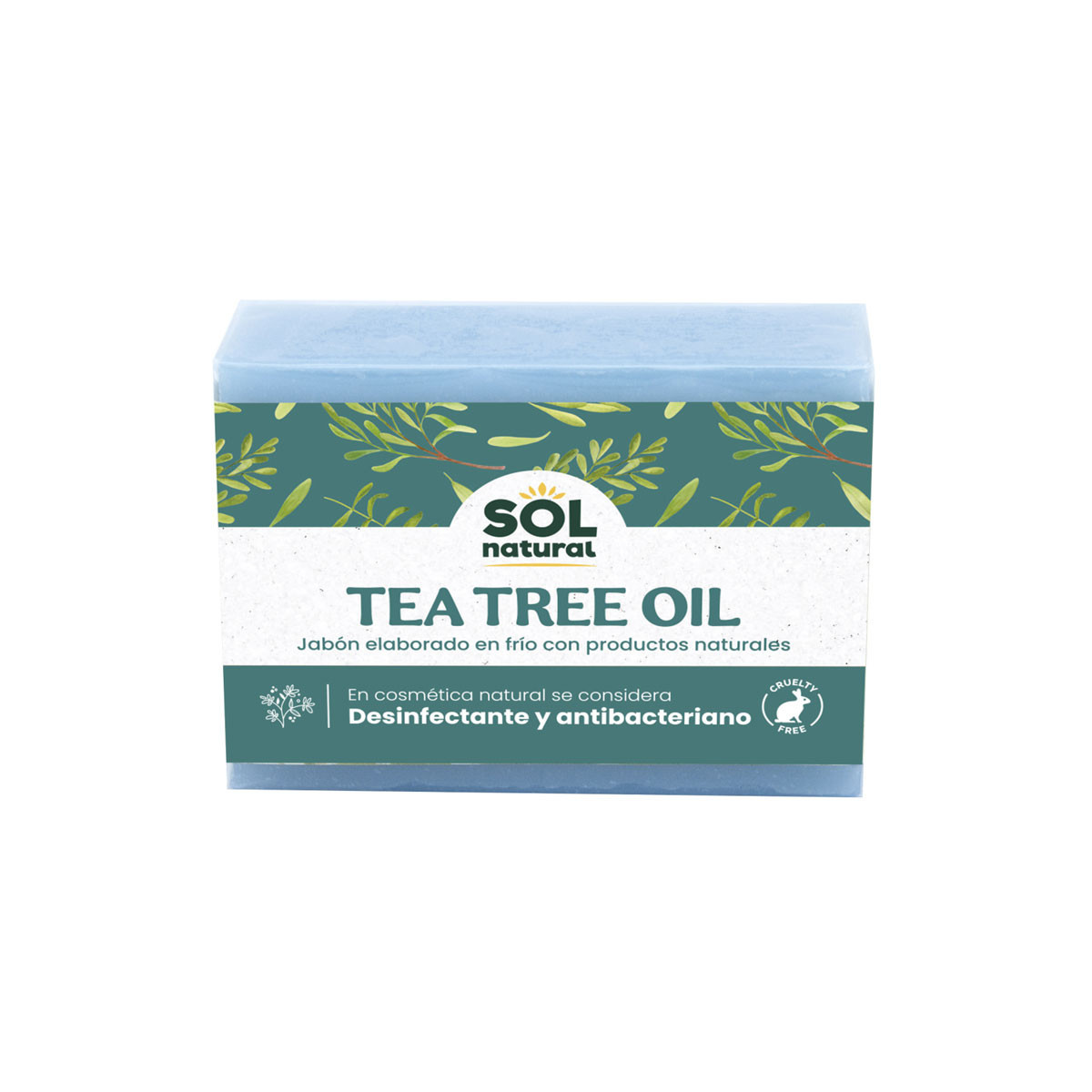Jabon de arbol del te 100g Sol Natural