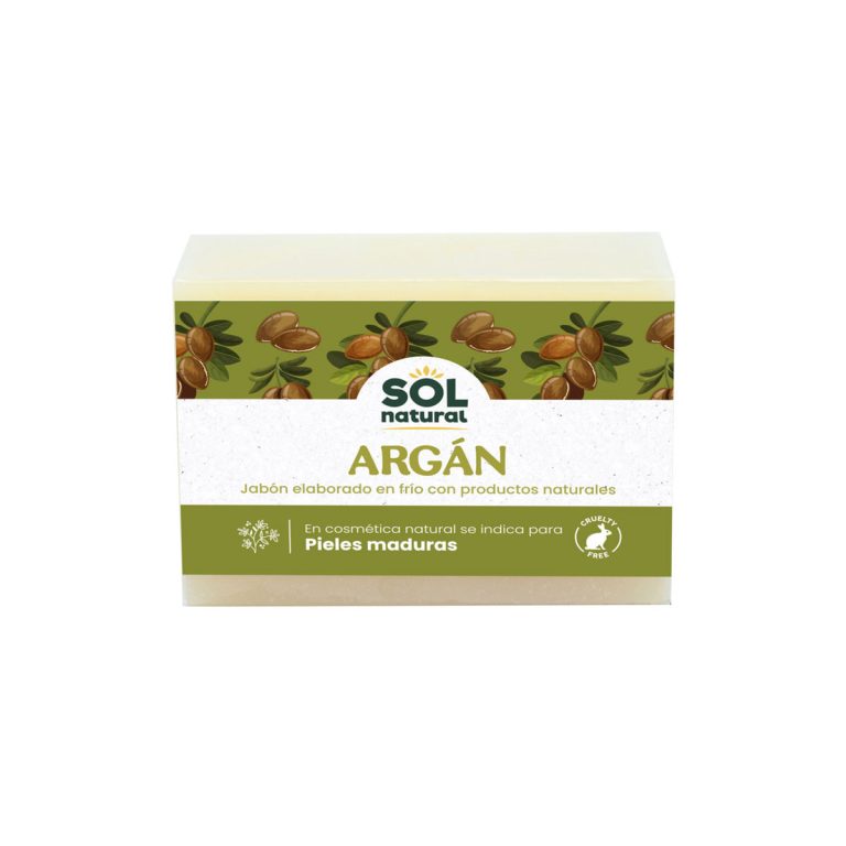 Jabon de Argan 100g Sol Natural