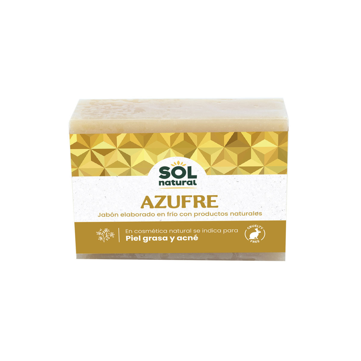 Jabon de azufre 100 g Sol Natural