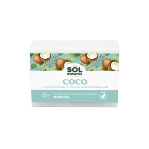 Jabon de coco 100 g Sol Natural