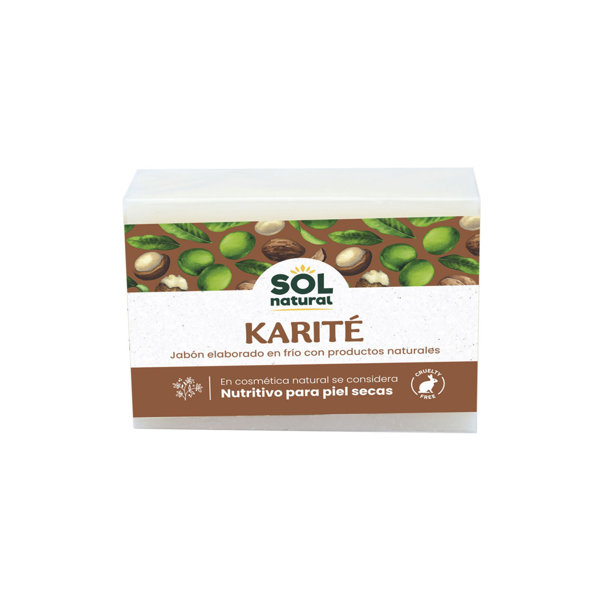 Jabon de karite 100 g Sol Natural