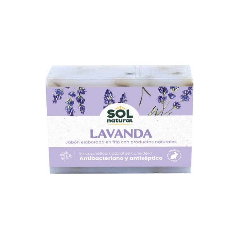 Jabon de lavanda 100g Sol Natural