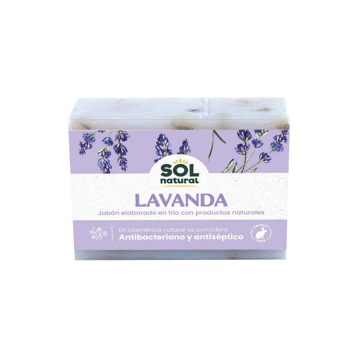 Jabon de lavanda 100g Sol Natural
