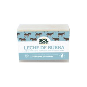 Jabon de leche de burra 100 g Sol Natural