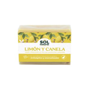 Jabon de limon y canela 100g Sol Natural