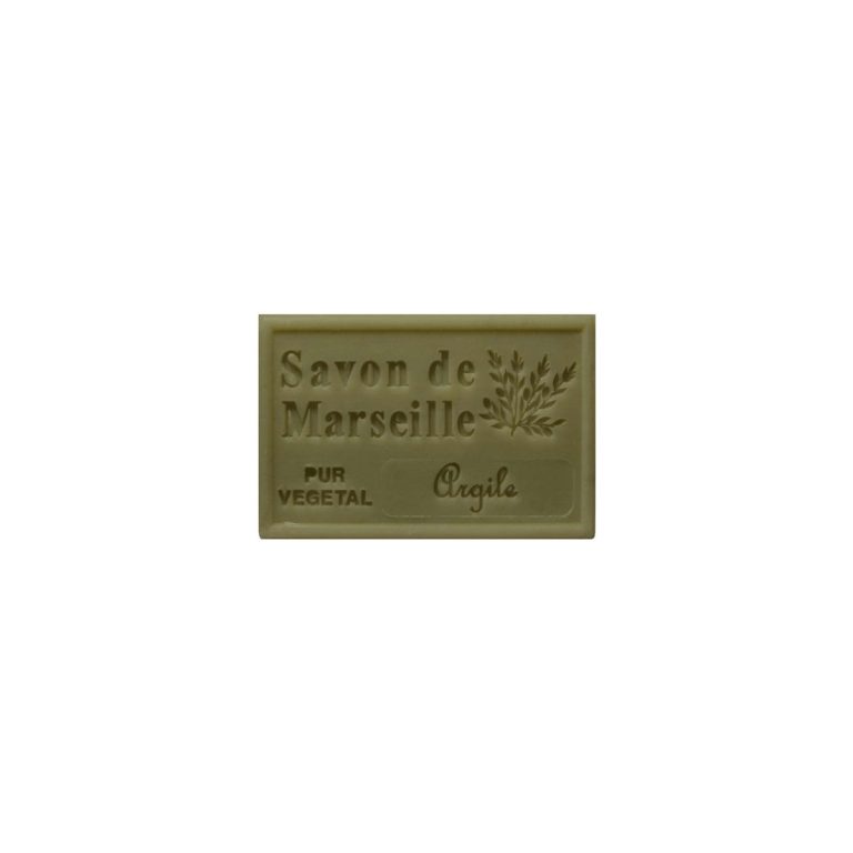 Jabon de marsella Arcilla verde 125g Savonnerie