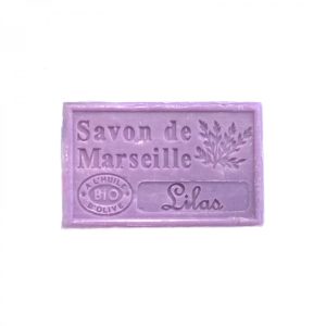 Jabon de marsella Lilas 125g Savonnerie