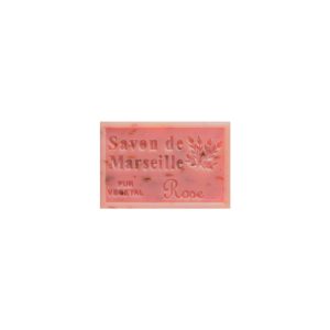 Jabon de marsella Petalos de Rosa 125g Savonnerie